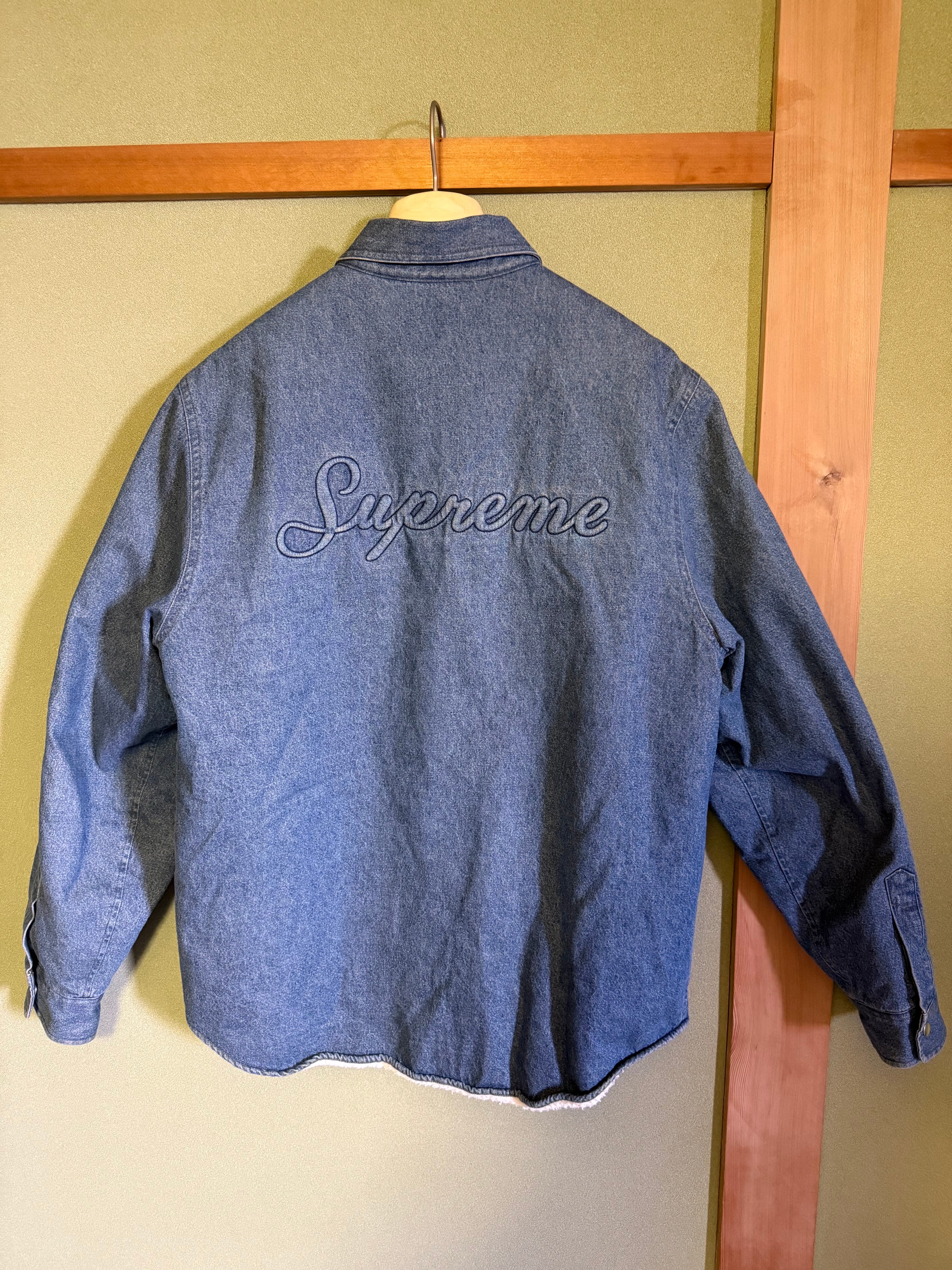 Supreme Sherpa Lined Denim Shirt