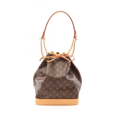 ルイ・ヴィトン LOUIS VUITTON ノエ モノグラム ショルダーバッグ バッグ PVCコーティングキャンバス レザー レディース ブラウン系 M46976 【中古】