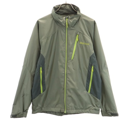MARMOT マーモット ウインドブレーカー S カーキ 裏トリコット アウトドア