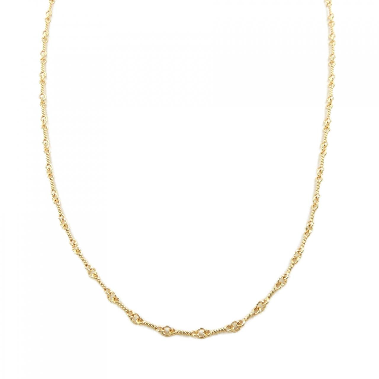 Chrome Hearts Roll Chain Necklace "Gold"