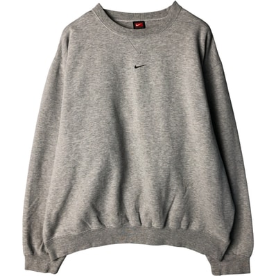 古着 00年代 ナイキ NIKE TEAM センターロゴ ワンポイントロゴスウェットシャツ トレーナー メンズXXL相当/eaa595756