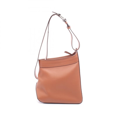 マルニ MARNI ホーボー ショルダーバッグ バッグ レザー レディース ブラウン系 SBMQ0108U0P6947 【中古】