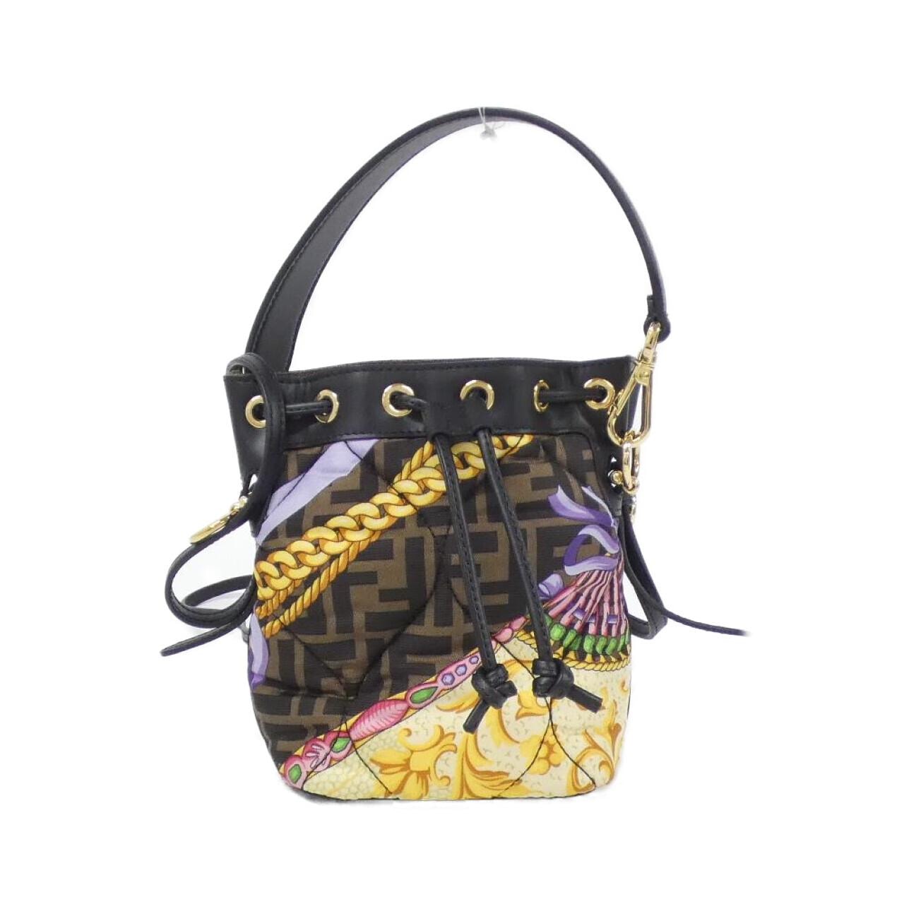 フェンディ ミニ モン トレゾール 8BS010 AKBA ショルダーバッグ