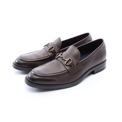 コールハーン COLE HAAN モダンエッセンシャル ビット ローファー 靴 レザー メンズ ブラウン系 C37718 【中古】