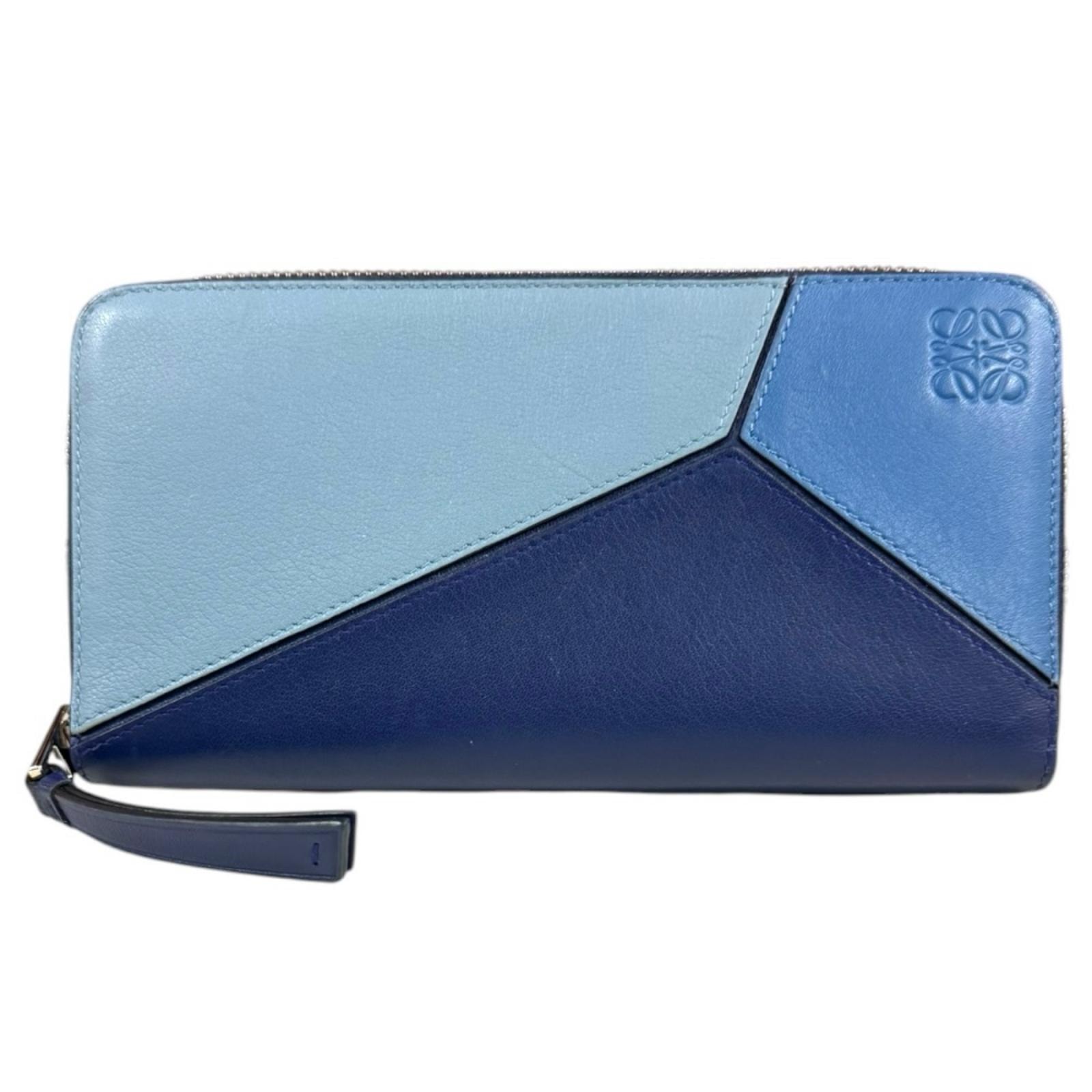 ロエベ パズル ジップ アラウンド ウォレット 長財布 122.30DF13 レディース LOEWE  中古
