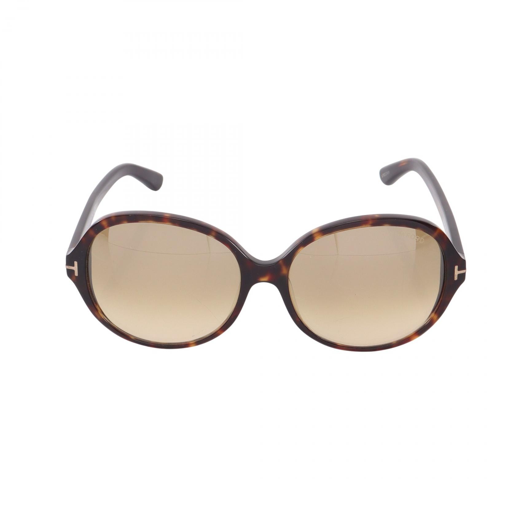 トムフォード TOM FORD べっ甲柄 サングラス 衣料品 プラスチック レディース ブラウン系 【中古】