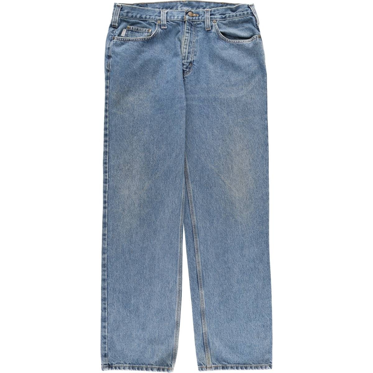 古着 カーハート Carhartt RELAXED FIT テーパードデニムパンツ メンズw36相当/eaa458686