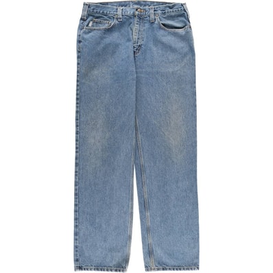 古着 カーハート Carhartt RELAXED FIT テーパードデニムパンツ メンズw36相当/eaa458686