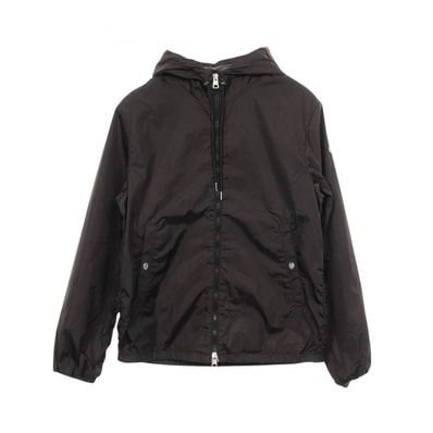 モンクレール MONCLER GRIMPEURS フード付き ナイロンジャケット 衣料品 アウター ナイロン メンズ ブラック系 【中古】