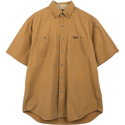 古着 カーハート Carhartt 半袖 ワークシャツ メンズM相当/eaa655238