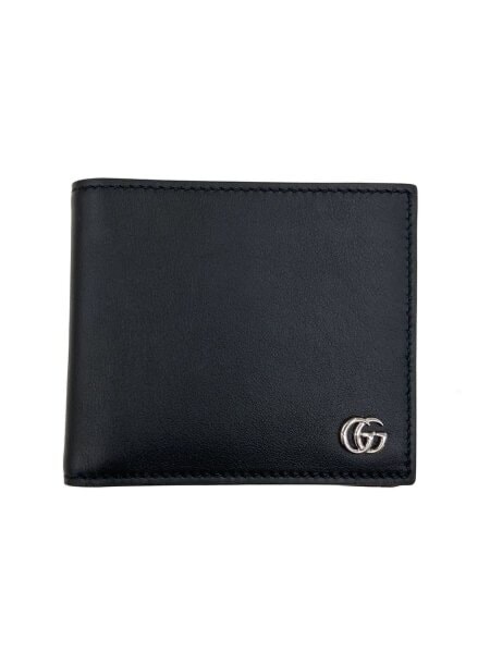 C (やや傷や汚れあり)】グッチ ダブルG レザー コインウォレット