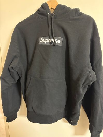 Supreme Box Logo Hooded Sweatshirt "Black" (23FW)