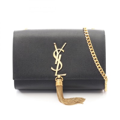 サンローランパリ SAINT LAURENT PARIS KATE ケイト スモール ショルダーバッグ バッグ レザー レディース ブラック系 474366BOW0J1000 【新品】