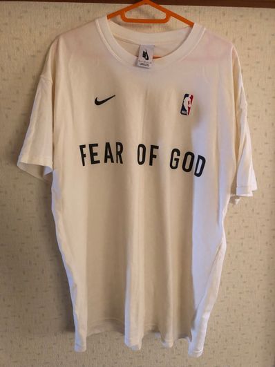 FEAR OF GOD / Nike Warm Up T-Shirt "Sail"