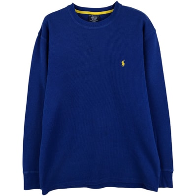 古着 ラルフローレン Ralph Lauren POLO RALPH LAUREN SLEEPWEAR サーマルロングTシャツ メンズXL相当/eaa609079