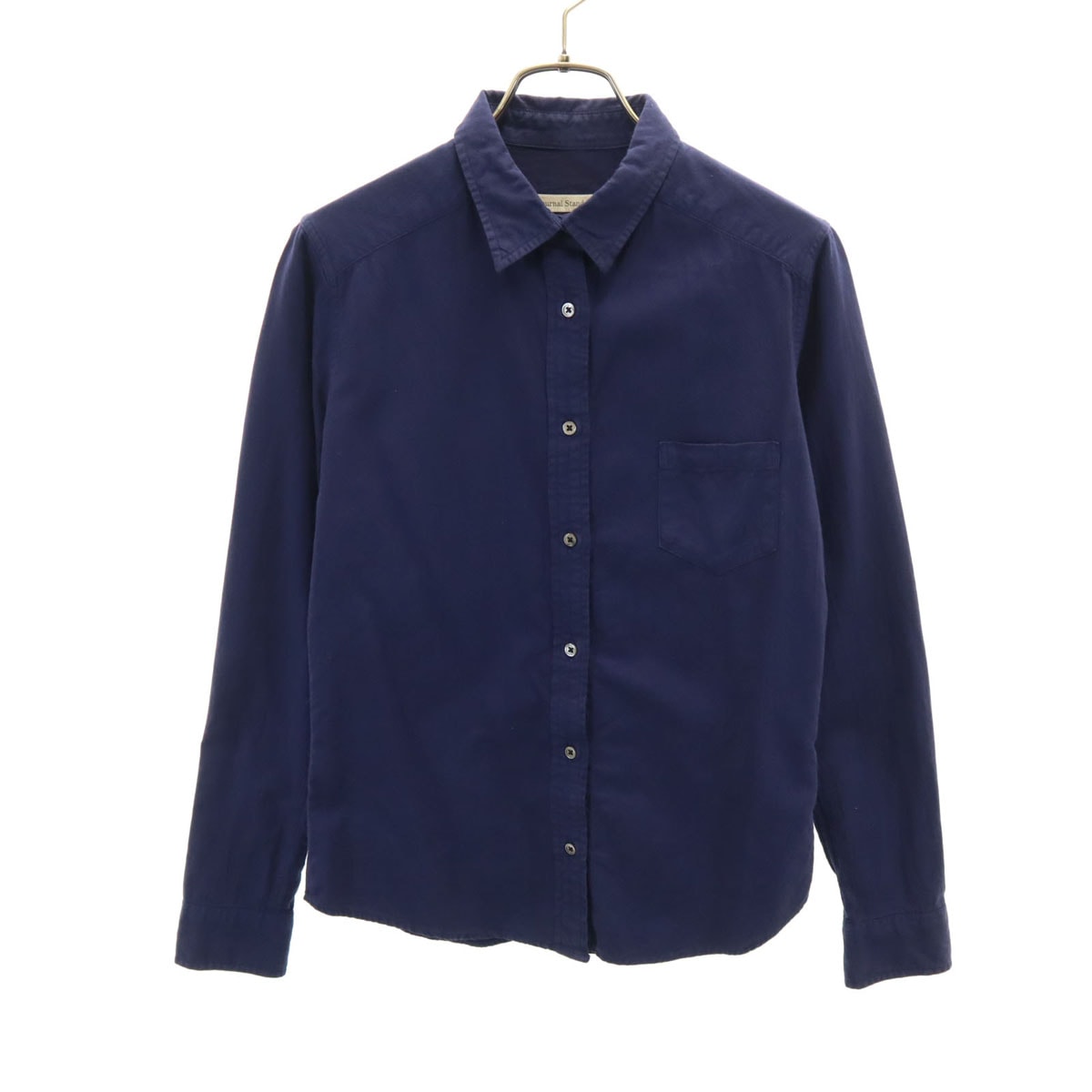 JOURNAL STANDARD ジャーナルスタンダード 長袖 シャツ S ネイビー