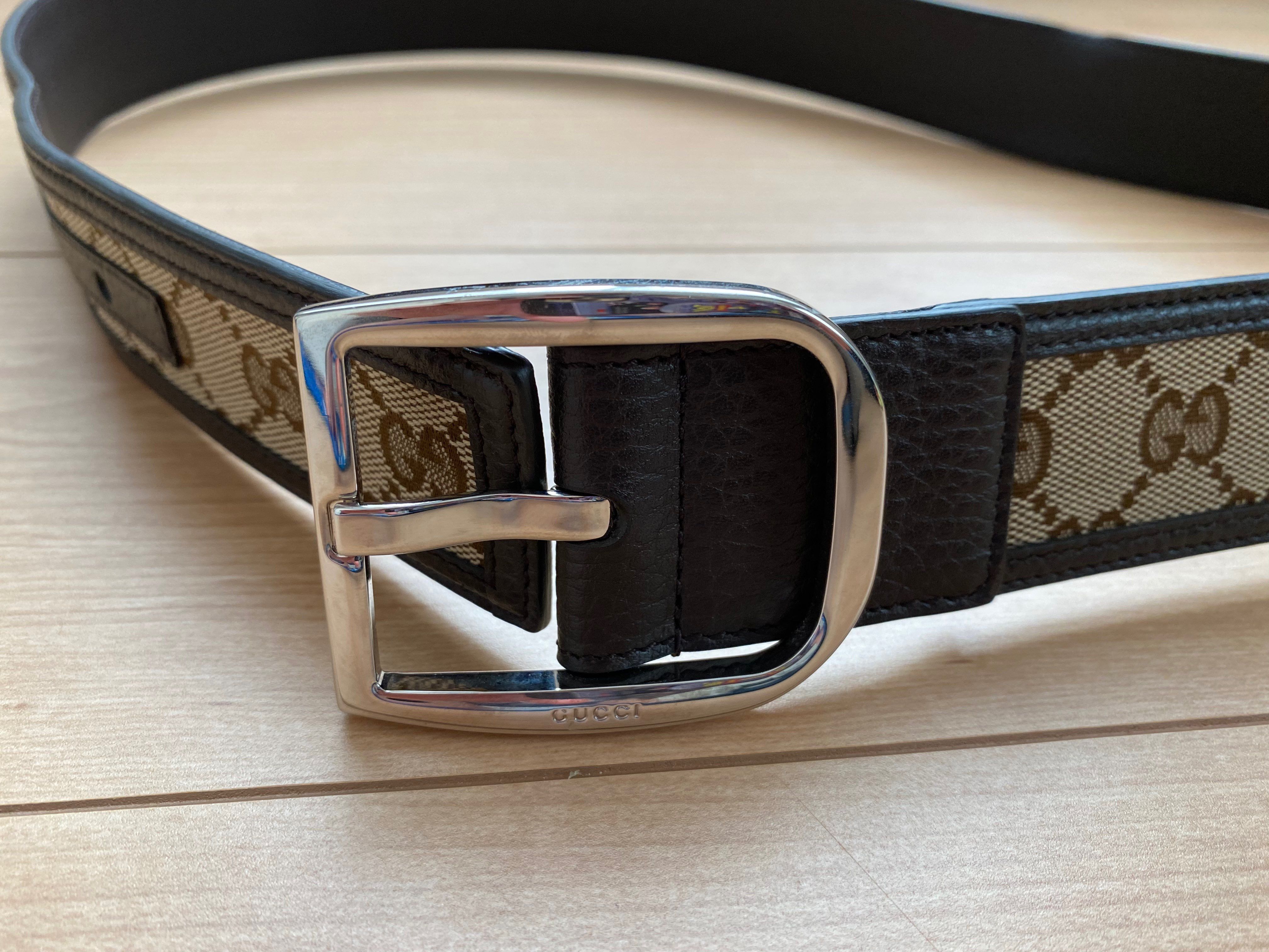 グッチメンズベルト GGキャンバス