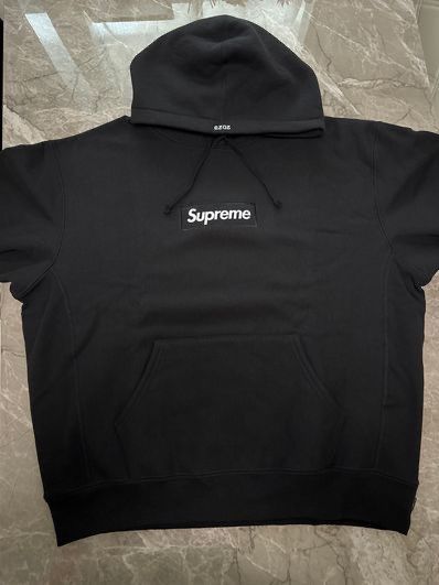 Supreme Box Logo Hooded Sweatshirt "Black" (23FW)