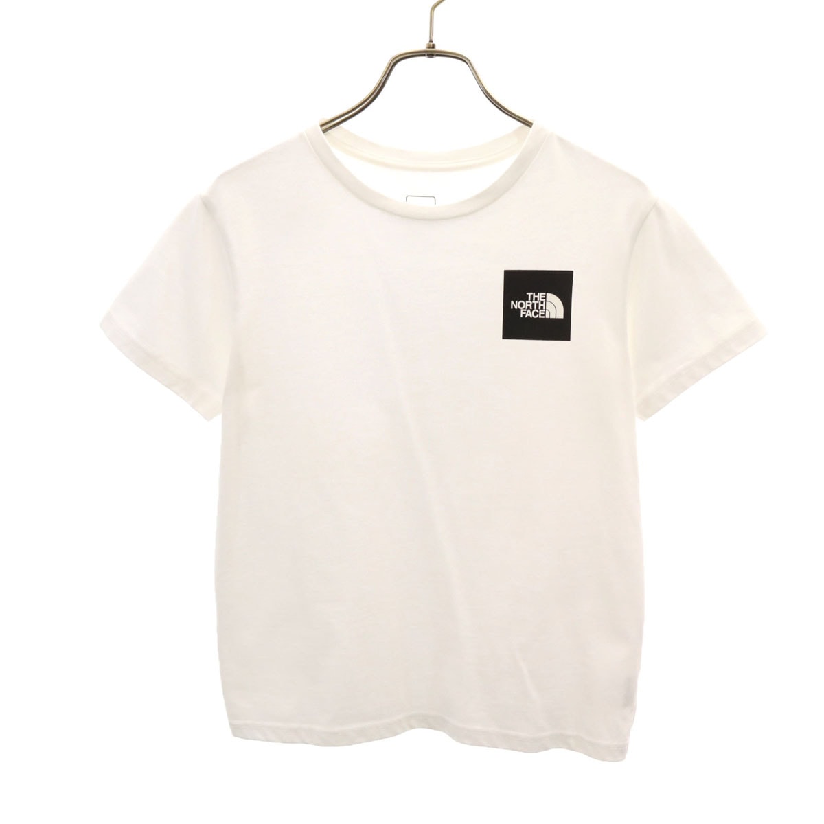 THE NORTH FACE ノースフェイス 半袖 Tシャツ 150 ホワイト系 NTJ32141 アウトドア