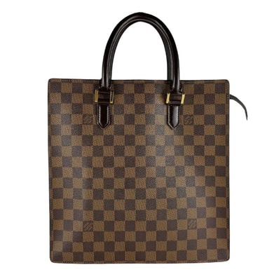 ルイ ヴィトン LOUIS VUITTON ハンドバッグ ダミエ ヴェニス PM ダミエキャンバス ブラウン ゴールド レディース N51145【中古】 z10067