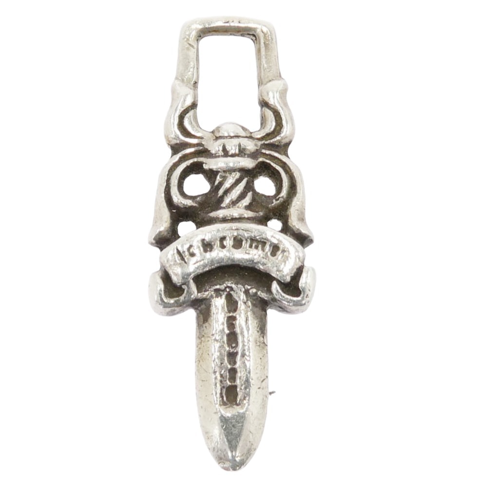 Chrome Hearts #5 Dagger Charm Zip 1 "Silver"