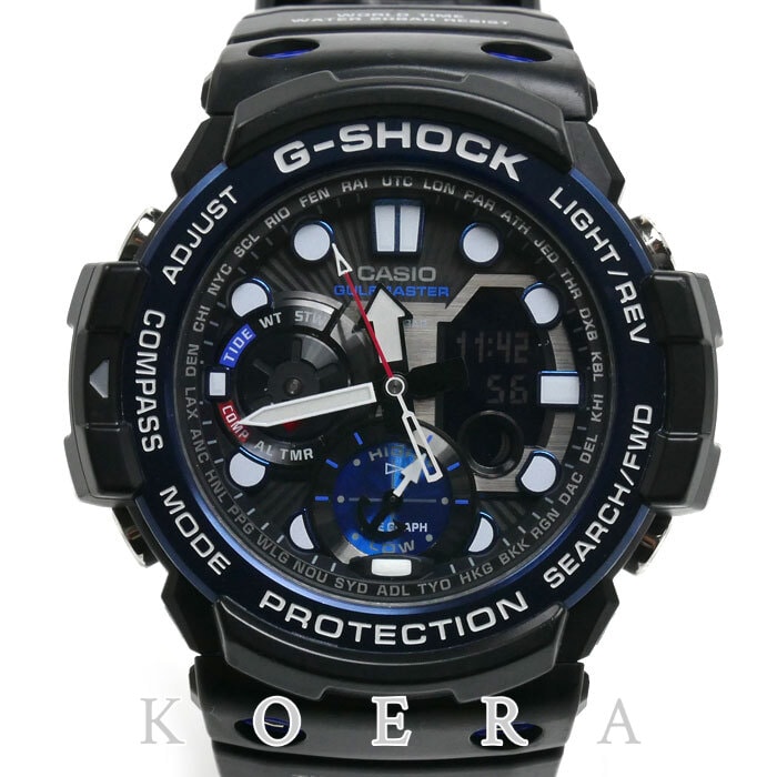 CASIO カシオ G-SHOCK GULFMASTER 腕時計 電池式 GN-1000B-1AJF メンズ【中古】