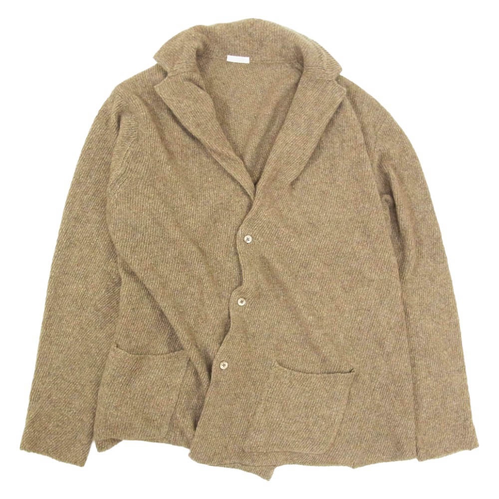COMOLI コモリ 20AW S03-06009 カシミヤ ニット ジャケット ブラウン系 1【中古】