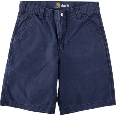 古着 カーハート Carhartt RELAXED FIT ダック地 ワークショーツ ハーフパンツ メンズw32相当/eaa620635