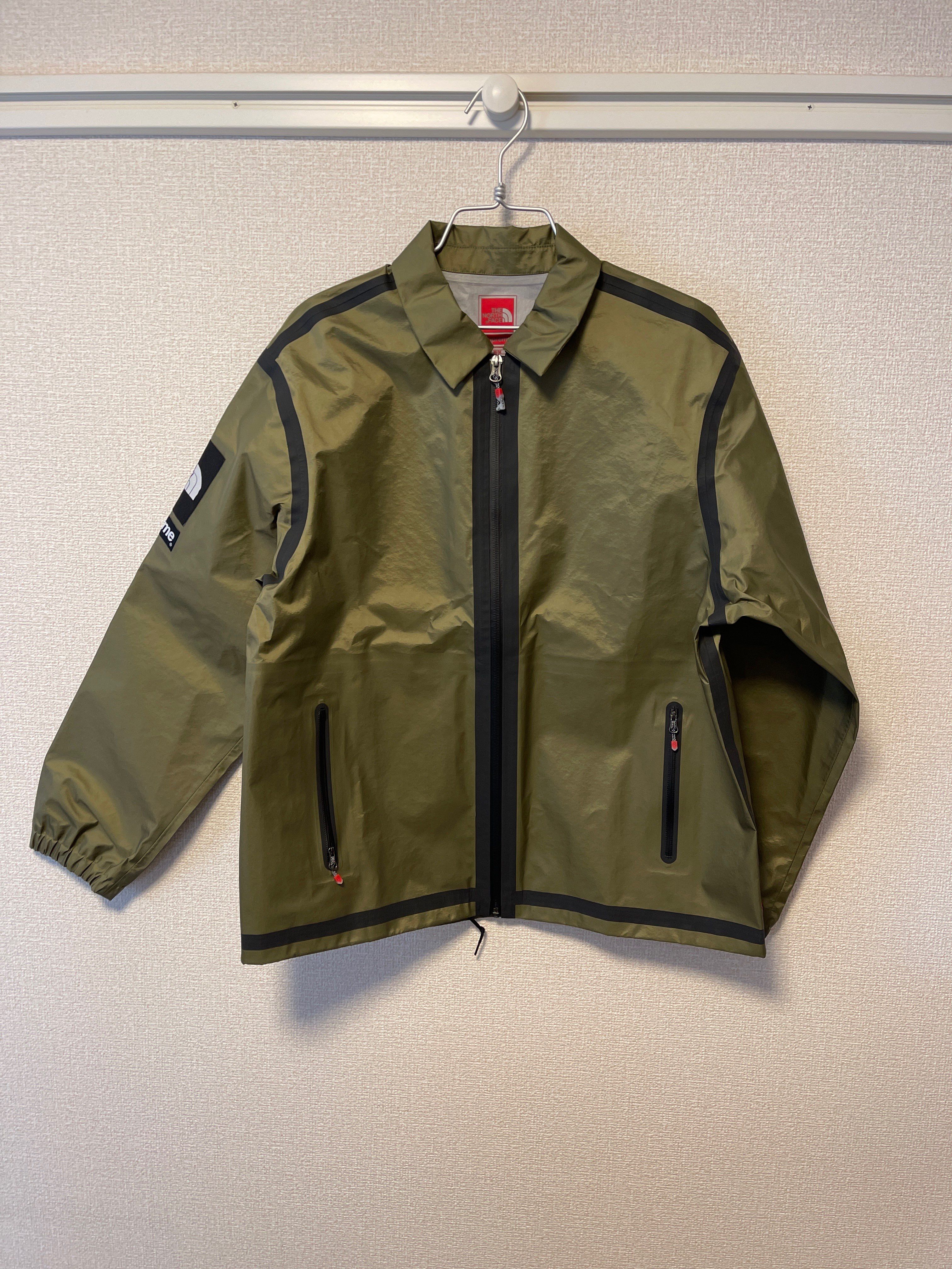 Supreme x The North Face Summit Series Outer Tape Seam Coaches Jacket "Olive"