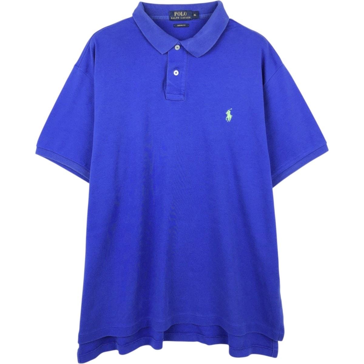 古着 ラルフローレン Ralph Lauren POLO RALPH LAUREN CUSTOM FIT 半袖 ポロシャツ メンズXL相当/eaa657058