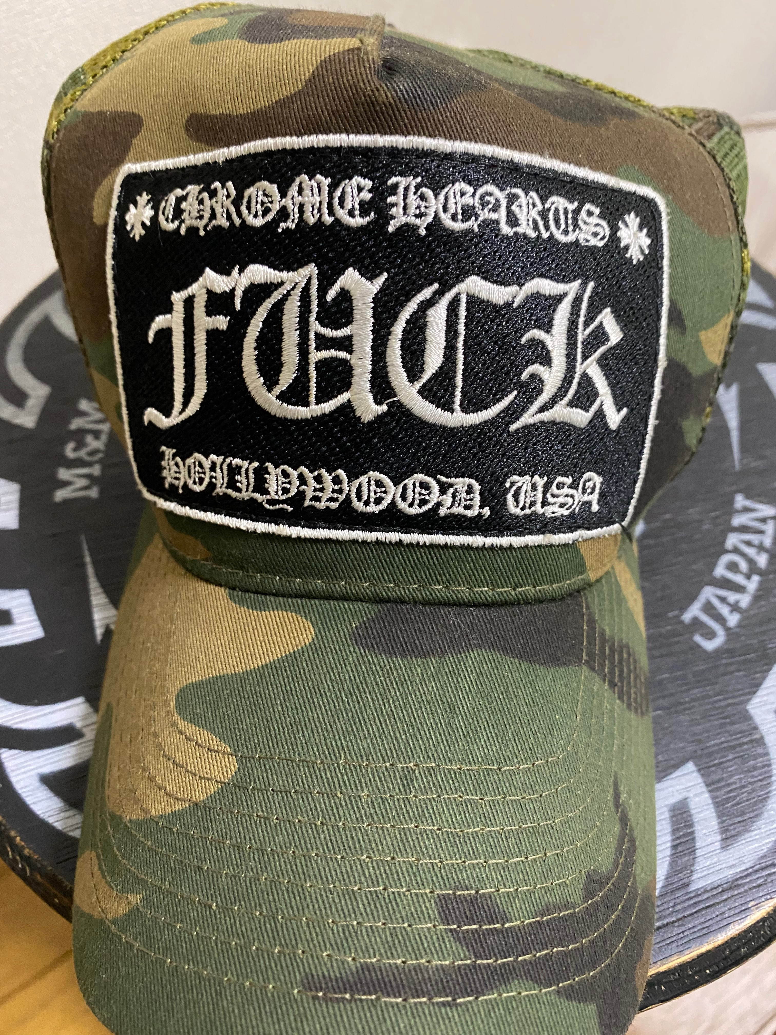 Chrome Hearts Trucker Cap CH "Camo"