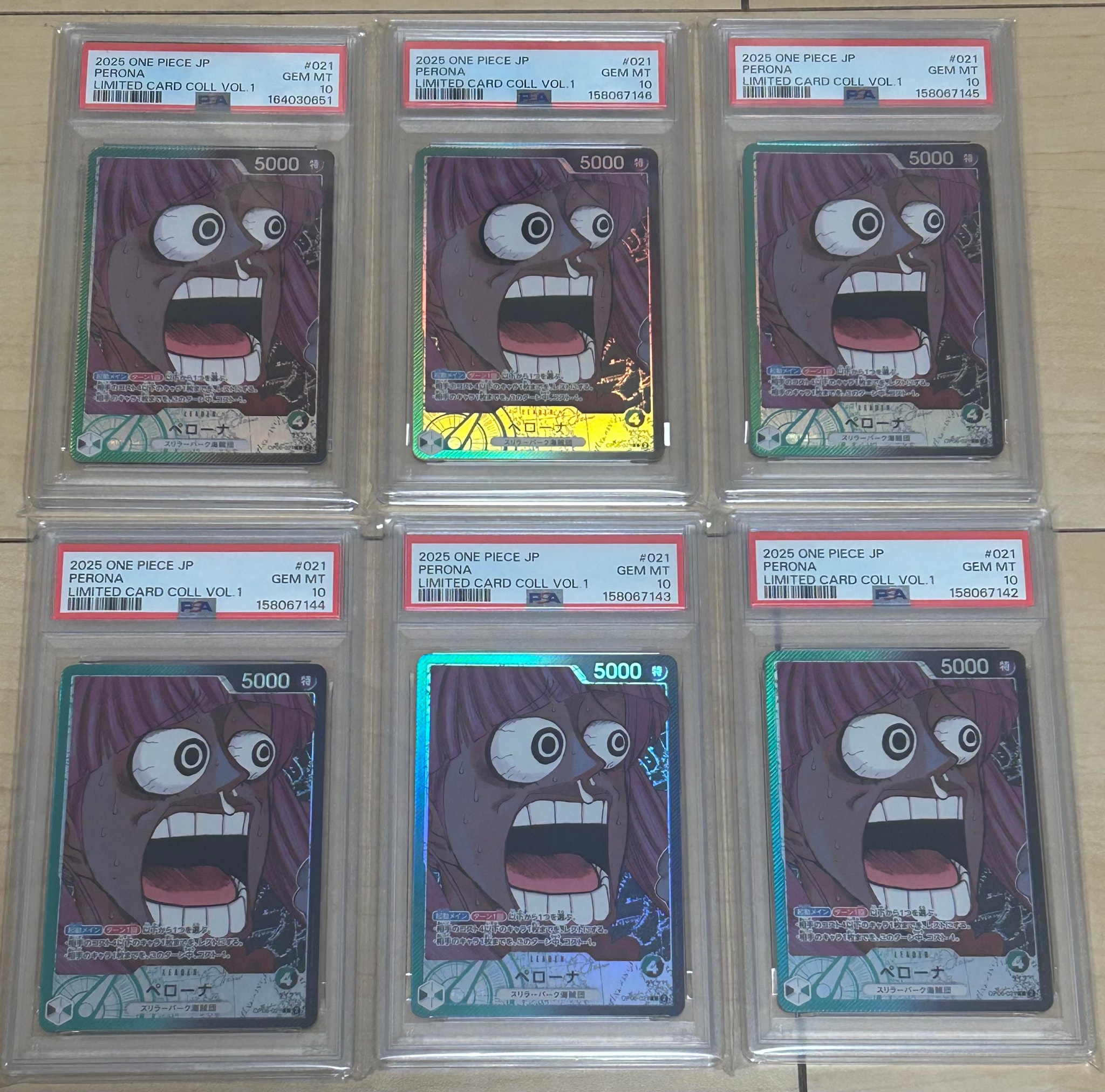 PSA10】ペローナ L [OP06-021](リミテッドカードコレクション「BASE
