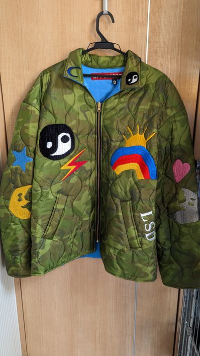 Cactus Plant Flea Market Lysergic Camo Jacket "Green"