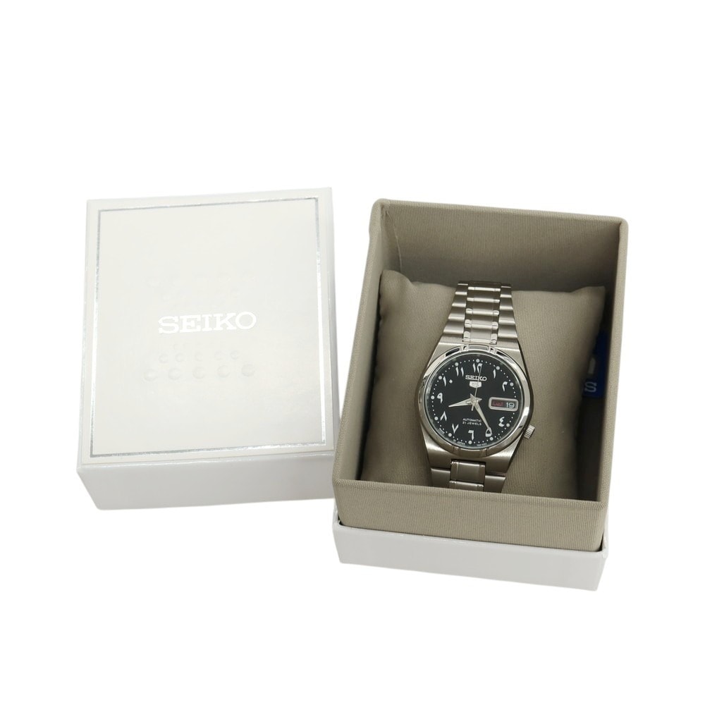 A (未使用に近い)】【中古】セイコー SEIKO SEIKO 5 蓄光文字盤 腕時計