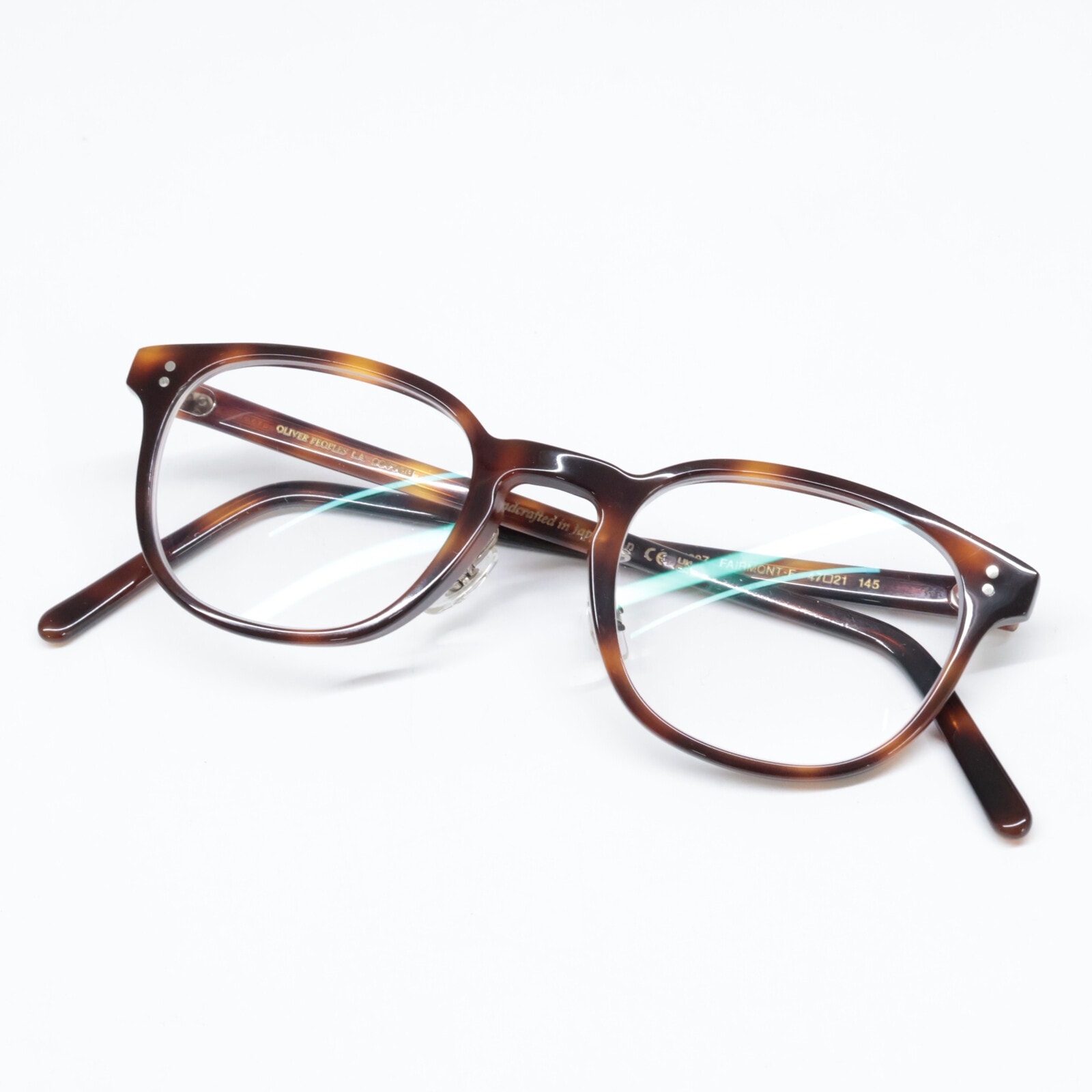 オリバーピープルズ OV 5219FM 1007 FAIRMONT-F フェアモント 度入りレンズ ウェリントンシェイプ メガネフレーム 47□21 145
