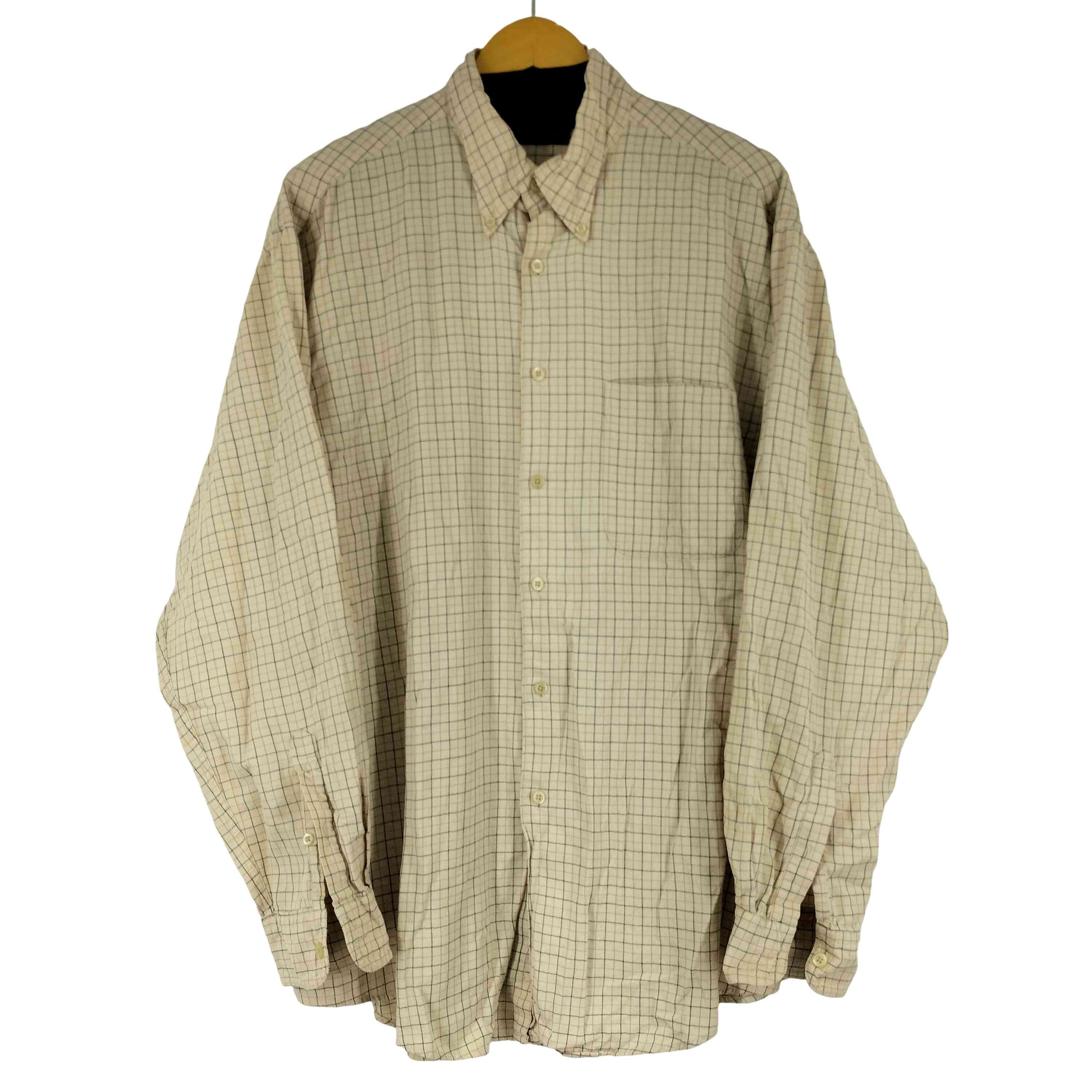 90S チェック柄 L/S BDシャツ【1142296646070】