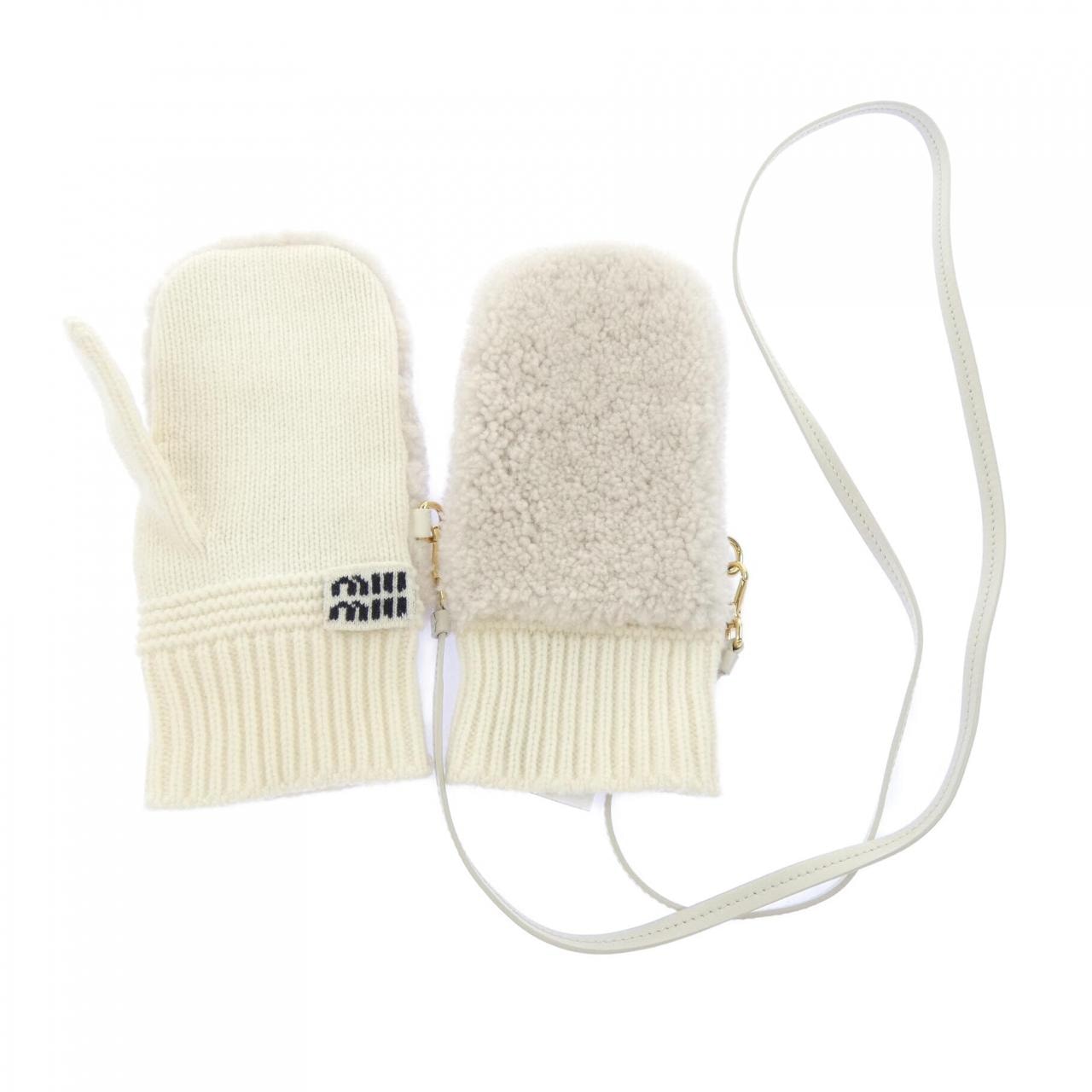 ミュウミュウ MIU MIU 5GG203 2CSR GLOVE