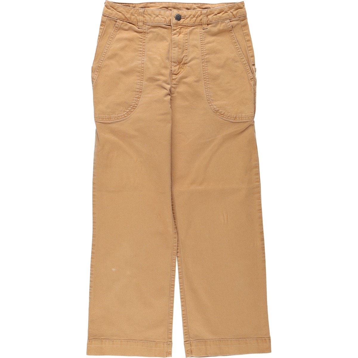 古着 パタゴニア Patagonia ORGANIC COTTON オーガニックコットン スタンドアップクロップドパンツ 55335SP20 ダックパンツ レディースL(w29)相当/eaa685016