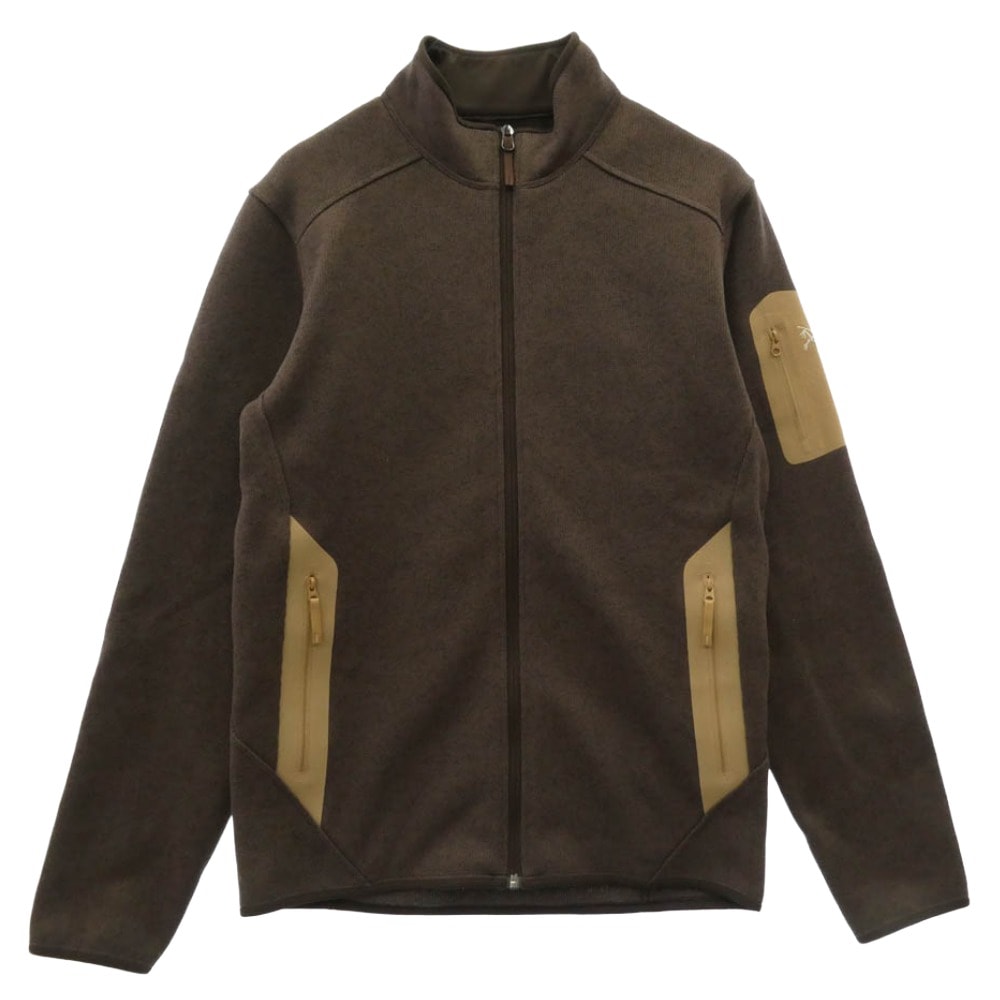 ARC'TERYX アークテリクス カーディガン 29673 Covert Cardigan M コバート カーディガン メンズ フリース ブラウン系 XS【中古】