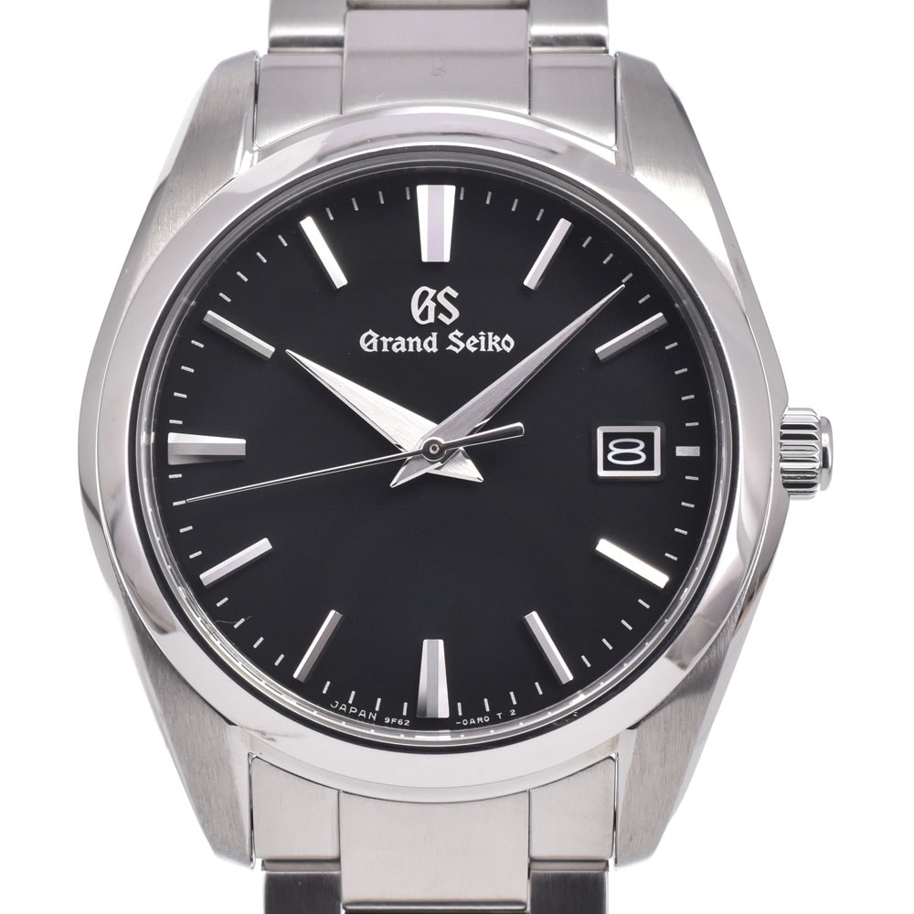 セイコー SEIKO SBGX261 グランドセイコー デイト ブラック クォーツ メンズ 美品 腕時計 H#149994