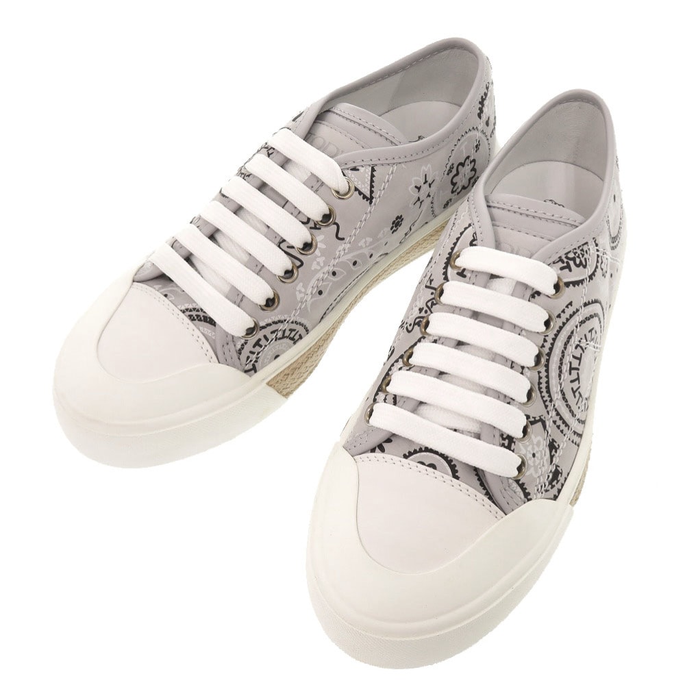 トッズ   XXW26A0T640GPQ ペイズリー柄 レザー ラ