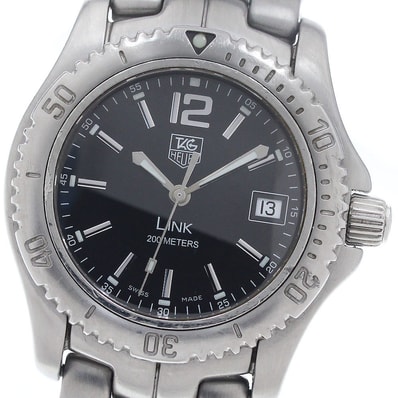 タグホイヤー リンク デイト WT1210-0 クォーツ メンズ 【中古】