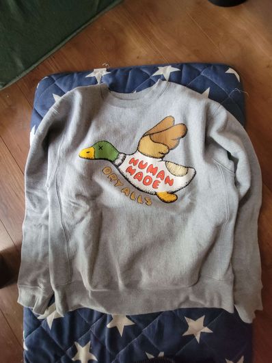 HUMAN MADE x KAWS SWEATSHIRT #2 "Grey"