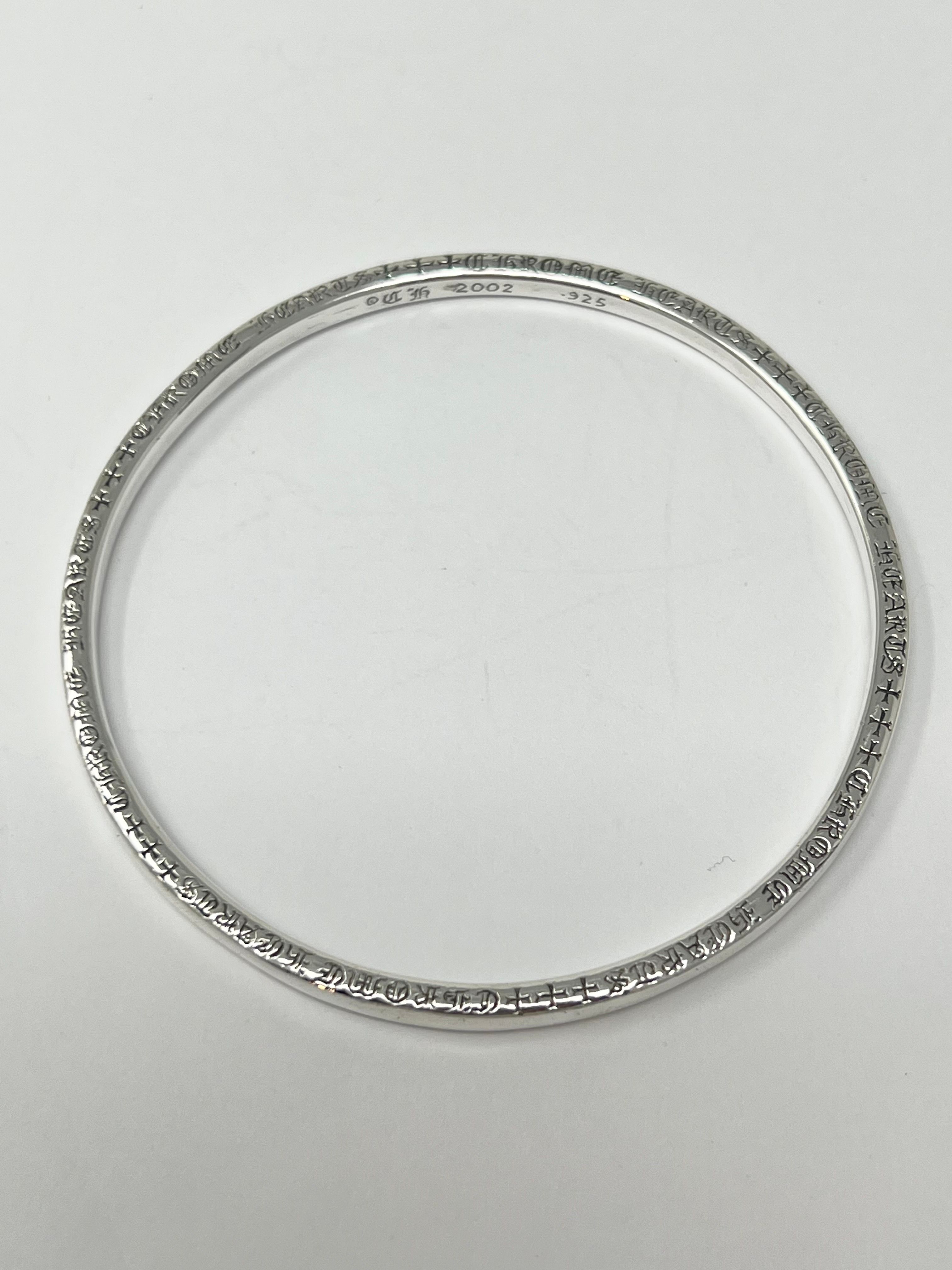 Chrome Hearts NTFL Bangle "Silver"