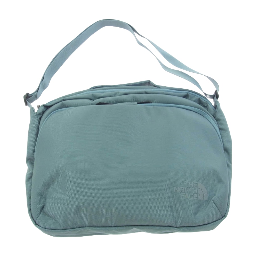 THE NORTH FACE ノースフェイス ショルダーバッグ NM82219R SHUTTLE SHOULDER シャトル ショルダーバッグ ナイロン グレー系【美品】【中古】