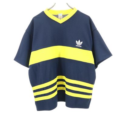 adidas 80s 半袖 Vネック Tシャツ