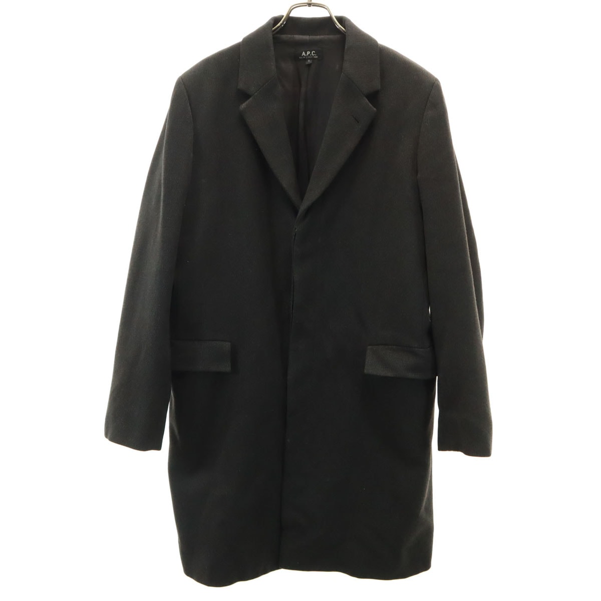 A.P.C. アーペーセー フランス製 ウールコート S ブラック系