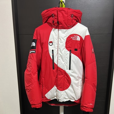 Supreme x The North Face Summit Series S Logo Himalayan Parka "Red"