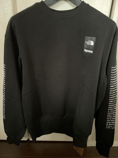 Supreme x The North Face Crewneck "Black"