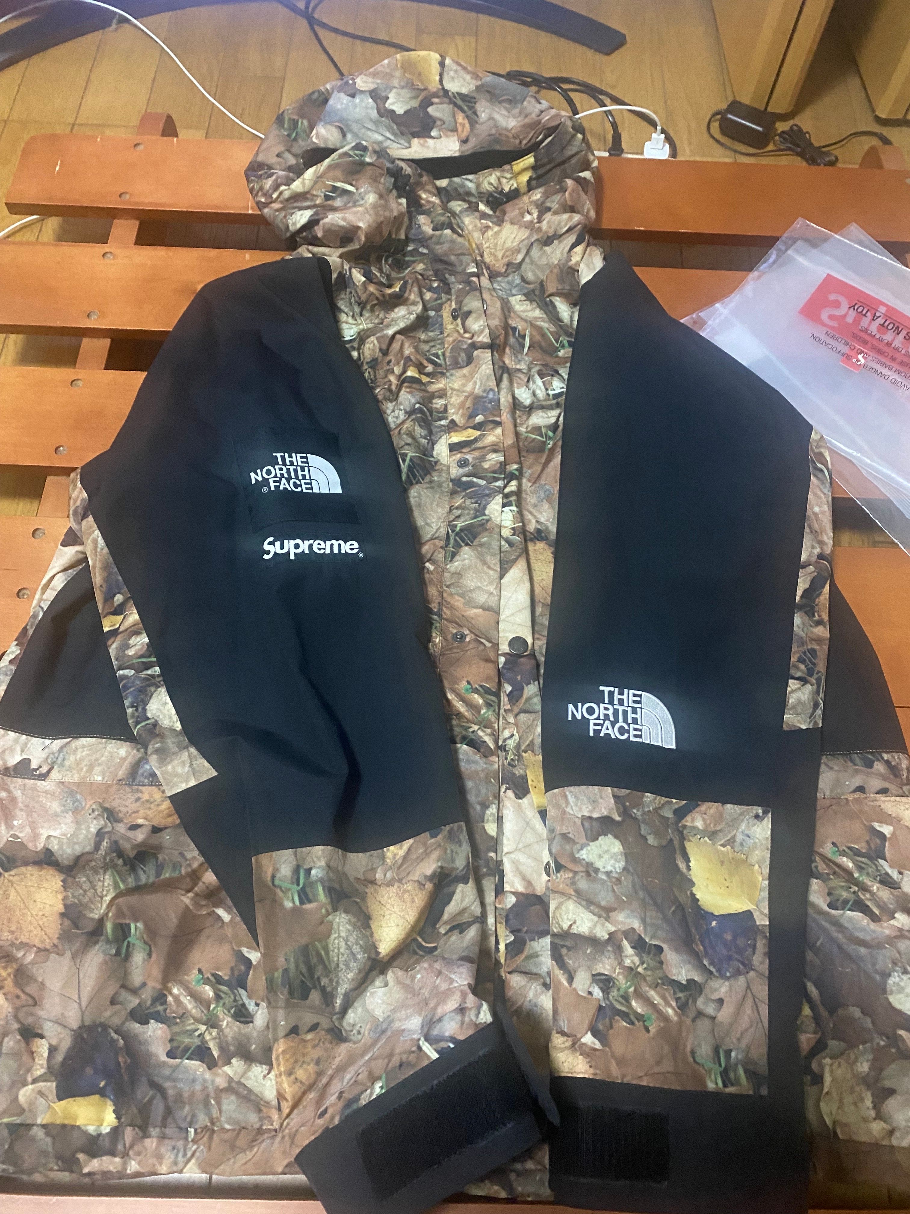 Supreme x The North Face Leaves Mountain Light Jacket "Leaves"